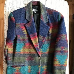 Gorgeous South Western Wool Blazer